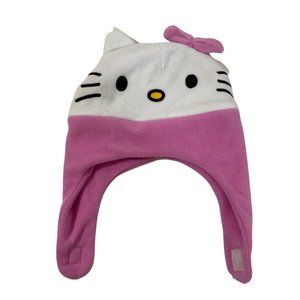 Hello‎ Kitty Beanie Pink White